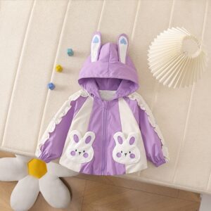 Cute Bunny Jacket (Purple)