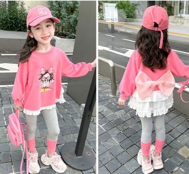 Pink Bow Street Star Set