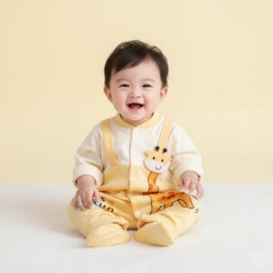 Sunny Giraffe Adventure Romper