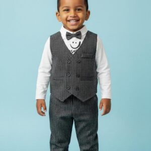 Little Gentleman Pinstripe Set