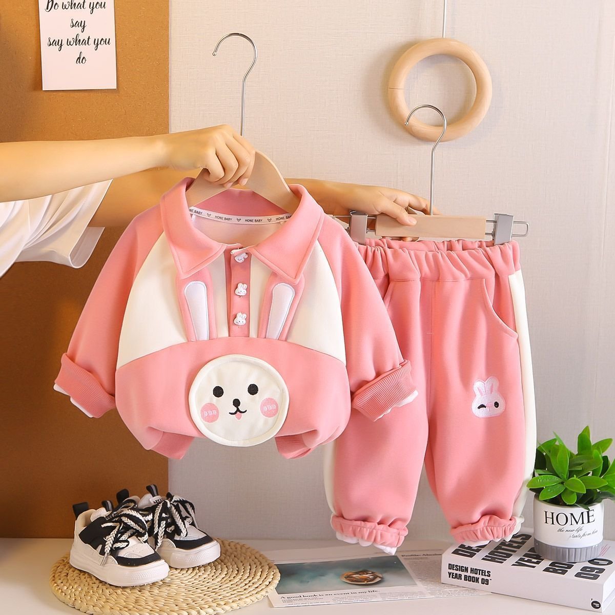 Blush Bunny Comfort Set