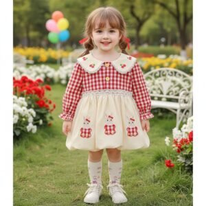Cherry Bunny Picnic Dress