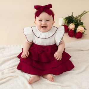 Ruby Rose Ruffle Dress Set