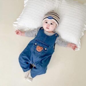 Little Teddy Denim 2 PC Set