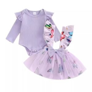 Lavender Butterfly Princess Set