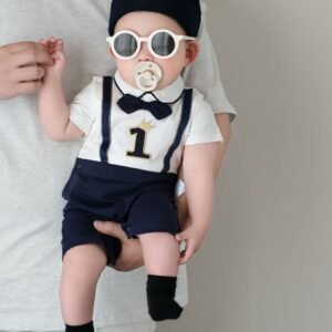 Little Prince Number One Romper