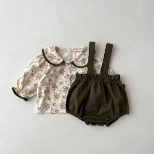 Little Olive Blossom Romper