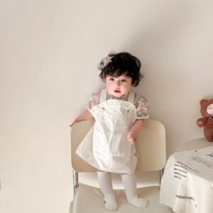 Little Daisy Dream Dungaree Cotton Set