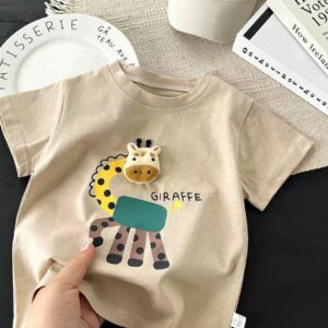 Little Giraffe Cotton Tee
