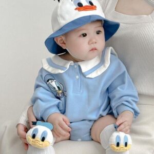 Little Donald Duck Romper Set