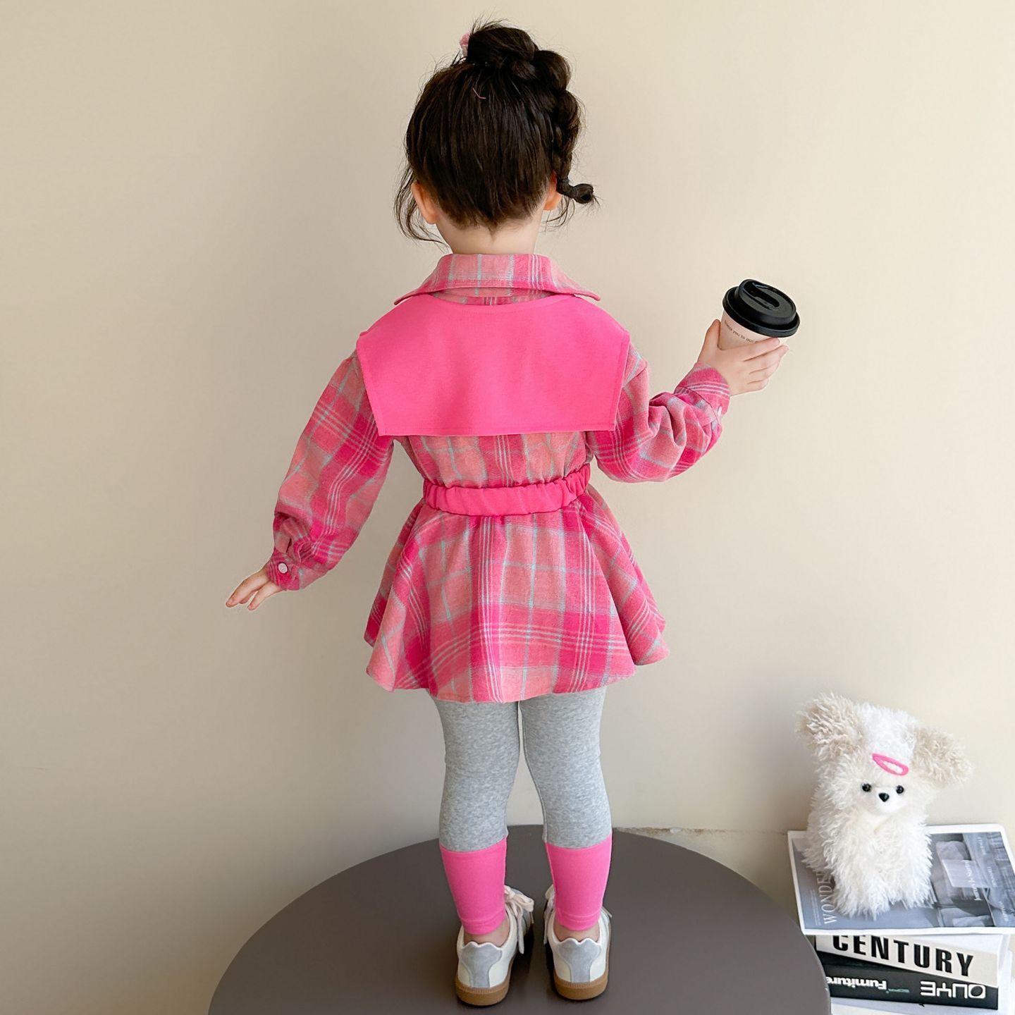 Pink Plaid Princess Set - Image 3