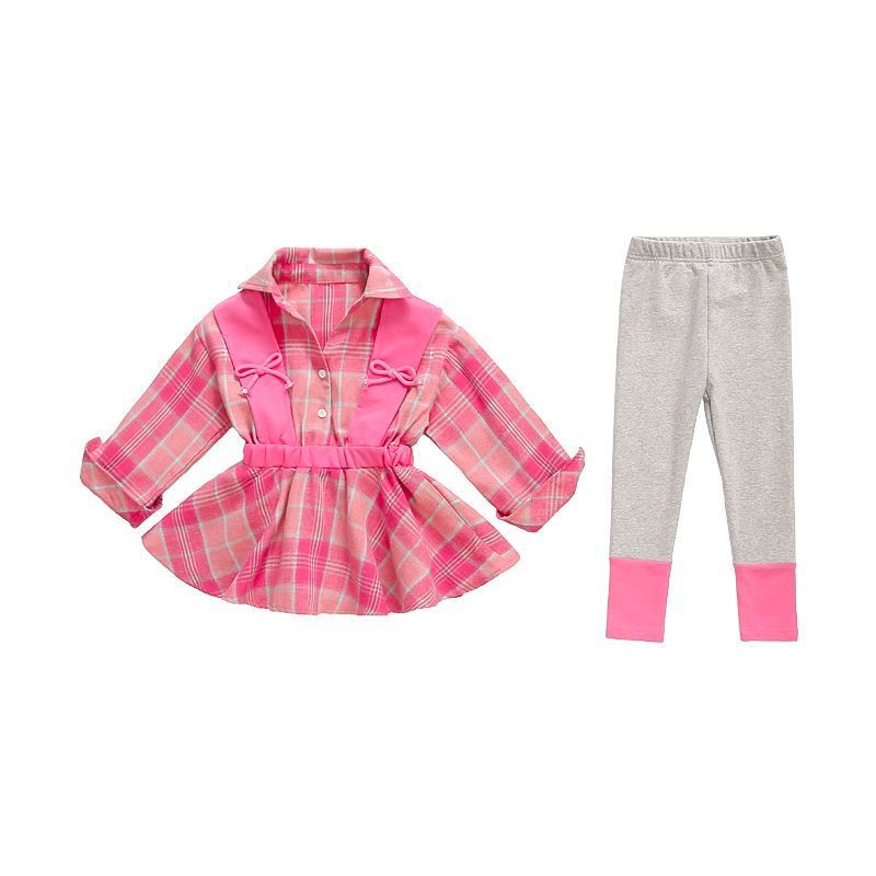 Pink Plaid Princess Set - Image 5