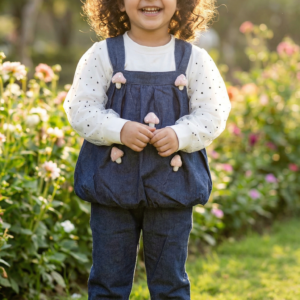 Mushroom Meadow Dungaree Set